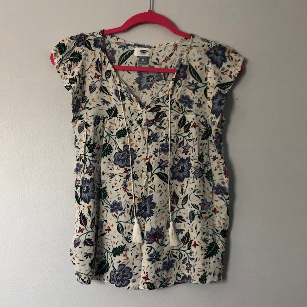 Old Navy babydoll blouse
